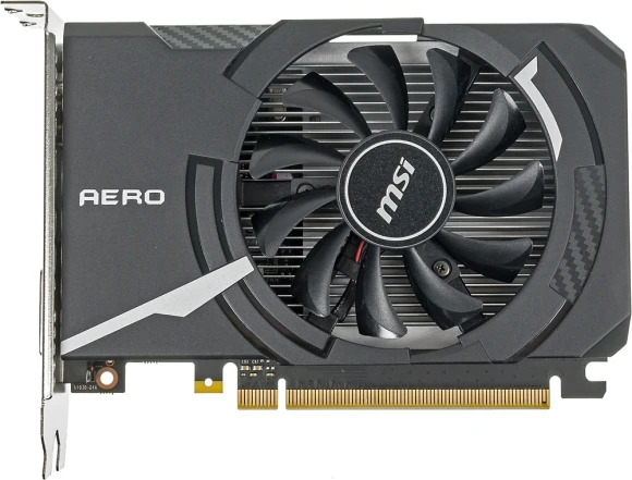 Видеокарта MSI PCI-E 3.0 GT 1030 AERO ITX 2GD4 OC NVIDIA GeForce GT 1030 2Gb 64bit DDR4 1189/2100 HDMIx1 HDCP Ret