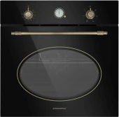 Духовой шкаф Электрический Maunfeld EOEFG.566RBG.RT черный Духовой шкаф Электрический Maunfeld EOEFG.566RBG.RT черный