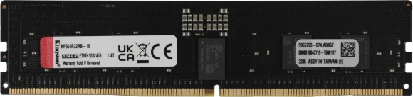 Память DDR5 Kingston KF564R32RB-16 16Gb DIMM ECC Reg PC5-51200 CL32 6400MHz Память DDR5 Kingston KF564R32RB-16 16Gb DIMM ECC Reg PC5-51200 CL32 6400MHz
