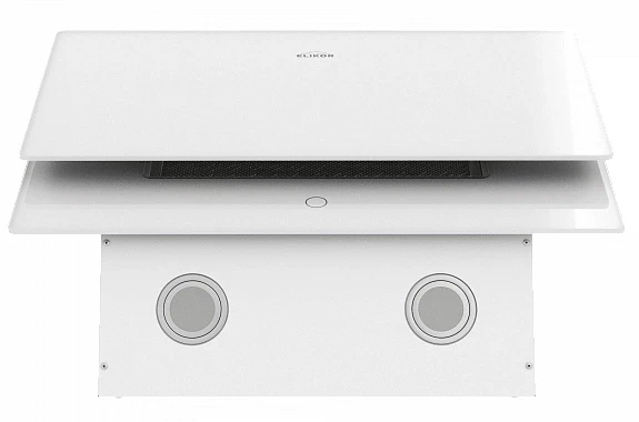 Вытяжка каминная Elikor Vertex WH 50 белый управление: сенсорное (1 мотор)