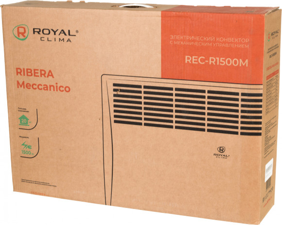Конвектор Royal Clima Ribera Meccanico REC-R1500M 1500Вт белый
