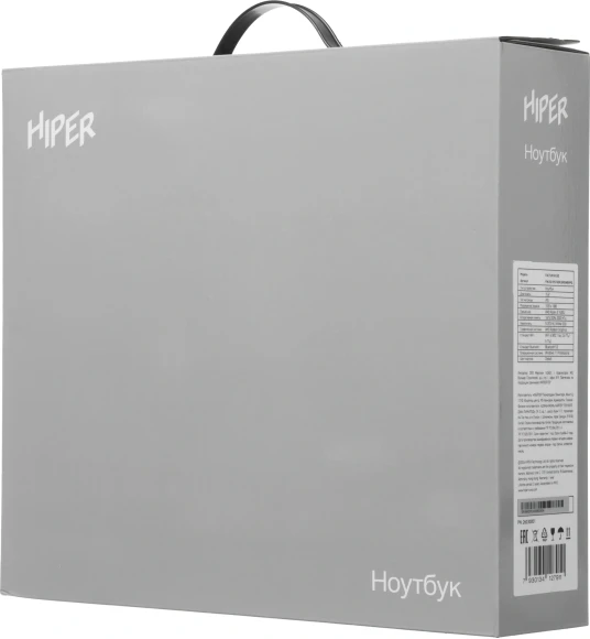 Ноутбук Hiper FACTUM W15D Ryzen 5 5650H 16Gb SSD512Gb AMD Radeon Rx Vega 7 15.6" IPS FHD (1920x1080) Windows 11 Pro grey WiFi BT Cam (FW15D-R5565R16N5W6WPG)