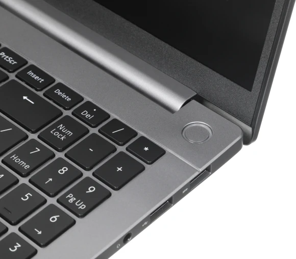 Ноутбук Hiper FACTUM W15D Ryzen 5 5650H 16Gb SSD512Gb AMD Radeon Rx Vega 7 15.6" IPS FHD (1920x1080) Windows 11 Pro grey WiFi BT Cam (FW15D-R5565R16N5W6WPG)