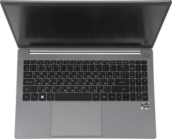 Ноутбук Hiper FACTUM W15D Ryzen 5 5650H 16Gb SSD512Gb AMD Radeon Rx Vega 7 15.6" IPS FHD (1920x1080) Windows 11 Pro grey WiFi BT Cam (FW15D-R5565R16N5W6WPG)