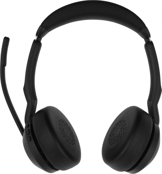 Наушники с микрофоном Jabra Evolve2 55, Link380c MS Stereo черный накладные BT оголовье (25599-999-899)