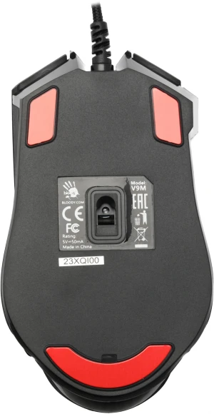 Мышь A4Tech Bloody V9M черный оптическая 6200dpi USB 9but Мышь A4Tech Bloody V9M черный оптическая 6200dpi USB 9but