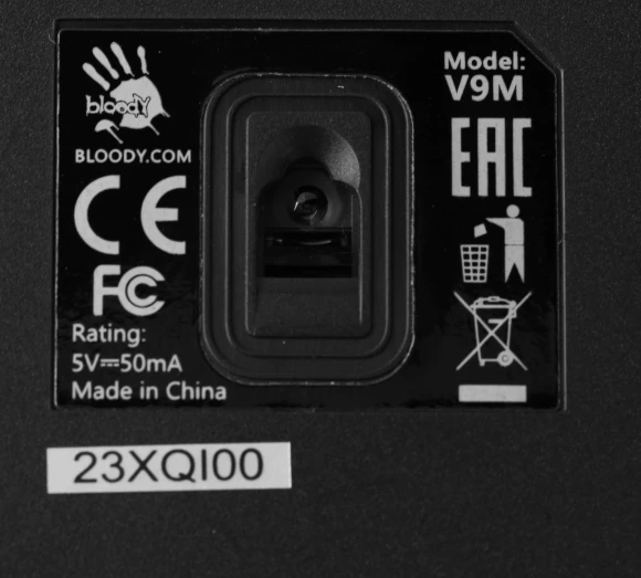 Мышь A4Tech Bloody V9M черный оптическая 6200dpi USB 9but Мышь A4Tech Bloody V9M черный оптическая 6200dpi USB 9but