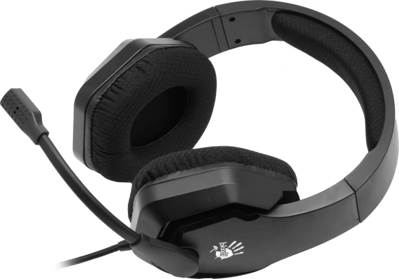 Наушники с микрофоном A4Tech Bloody G260 черный 2м мониторные USB оголовье (G260)
