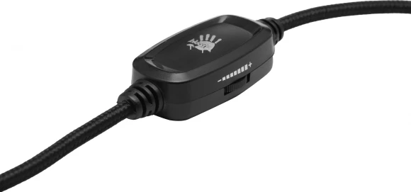 Наушники с микрофоном A4Tech Bloody G260 черный 2м мониторные USB оголовье (G260)