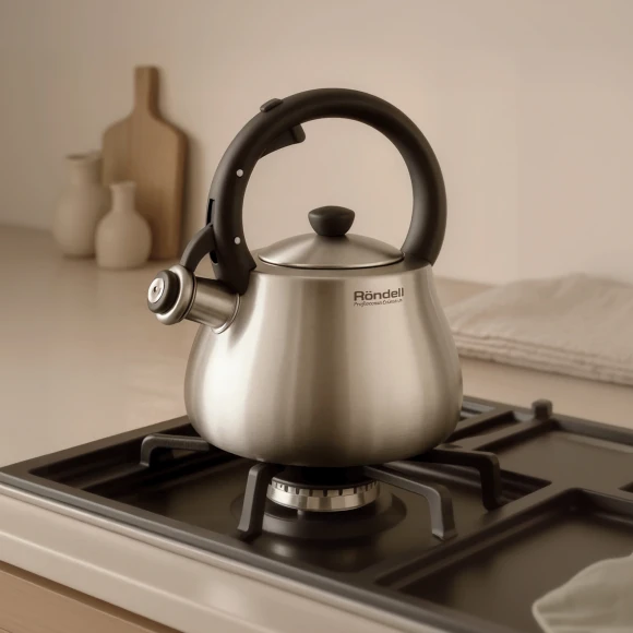 Чайник металлический Rondell Admiring RDS-1898 2.8л. стальной