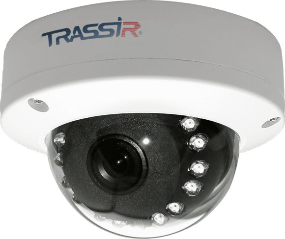 Камера видеонаблюдения IP Trassir TR-D2D5 3.6-3.6мм цв. корп.:белый