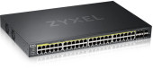 Коммутатор Zyxel GS2220-50HP-EU0101F (L2) 44x1Гбит/с 4xКомбо(1000BASE-T/SFP) 2SFP 48PoE+ 375W управляемый Коммутатор Zyxel GS2220-50HP-EU0101F (L2) 44x1Гбит/с 4xКомбо(1000BASE-T/SFP) 2SFP 48PoE+ 375W управляемый