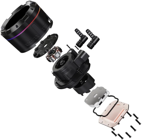 Система водяного охлаждения ID-Cooling SL360 Pro Se Soc-AM5/AM4/1200/1700/1851 черный 4-pin 14-27.2dB Al+Cu LCD 350W Ret