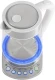 Чайник электрический Vitek VT-WK1031 1.7л. 2200Вт белый/серебристый корпус: стекло/металл/пластик