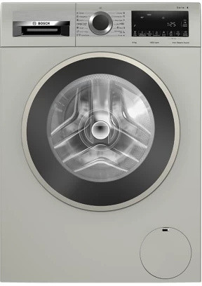 Стиральная машина Bosch Serie 4 WGA2440XME пан.англ. класс: A+++ загр.фронтальная макс.:9кг серебристый инвертор