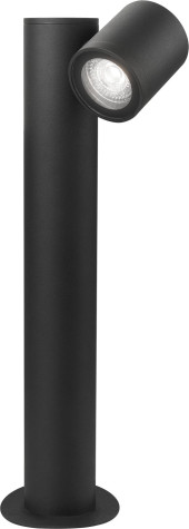 Светильник садово-парк. Gauss GD029 60Вт ламп.:1шт черный