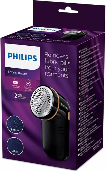 Машинка для снятия катышков Philips GC026/80 черный