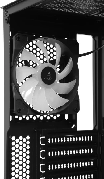 Корпус Azza Spectra черный без БП ATX 7x120mm 2x140mm 2xUSB2.0 1xUSB3.0 audio bott PSU Корпус Azza Spectra черный без БП ATX 7x120mm 2x140mm 2xUSB2.0 1xUSB3.0 audio bott PSU