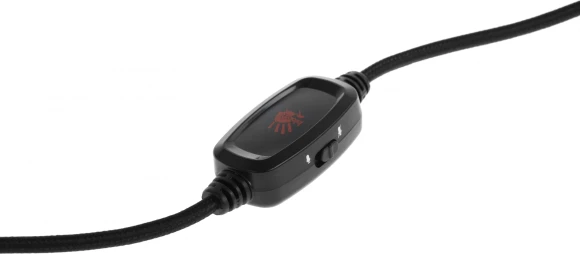 Наушники с микрофоном A4Tech Bloody G535P черный/серебристый 2м мониторные оголовье (G535P 4PIN+USB/BLACK+SILVER) Наушники с микрофоном A4Tech Bloody G535P черный/серебристый 2м мониторные оголовье (G535P 4PIN+USB/BLACK+SILVER)