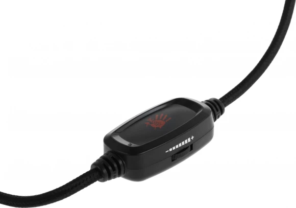 Наушники с микрофоном A4Tech Bloody G535P черный/серебристый 2м мониторные оголовье (G535P 4PIN+USB/BLACK+SILVER) Наушники с микрофоном A4Tech Bloody G535P черный/серебристый 2м мониторные оголовье (G535P 4PIN+USB/BLACK+SILVER)