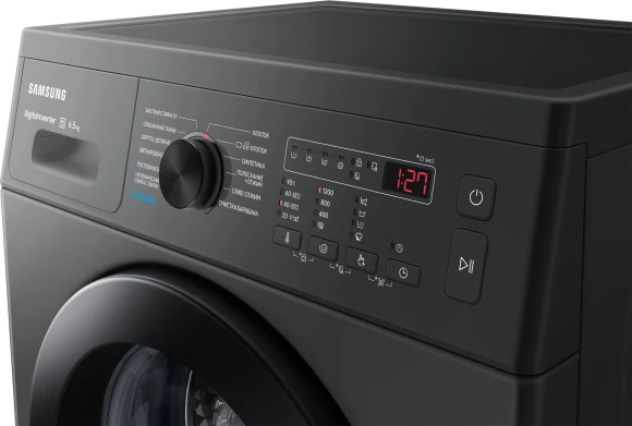 Стиральная машина Samsung WW65AG4S20CXLP класс: A загр.фронтальная макс.:6.5кг темно-серый инвертор