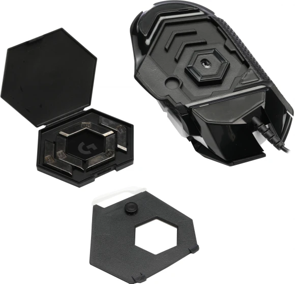 Мышь Logitech G502 SE HERO черный/белый лазерная 16000dpi USB 11but (910-005732)