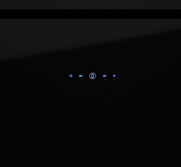 Вытяжка каминная Lex Furia 600 черный управление: сенсорное (1 мотор)