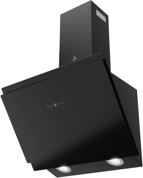 Вытяжка каминная Lex Furia 600 черный управление: сенсорное (1 мотор)