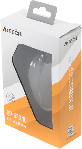 Мышь A4Tech OP-530NU черный оптическая 1200dpi USB 2but
