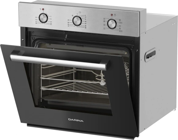 Духовой шкаф Электрический Darina 0U5 BDE 112 705 X нержавеющая сталь/стекло черное Духовой шкаф Электрический Darina 0U5 BDE 112 705 X нержавеющая сталь/стекло черное
