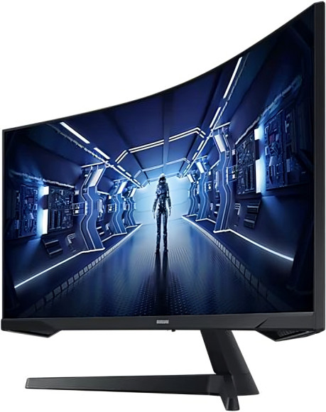 Монитор Samsung 34" Odyssey G5 C34G55TWWI черный VA LED 1ms 21:9 HDMI матовая 250cd 178гр/178гр 3440x1440 165Hz DP UW 5.6кг Монитор Samsung 34" Odyssey G5 C34G55TWWI черный VA LED 1ms 21:9 HDMI матовая 250cd 178гр/178гр 3440x1440 165Hz DP UW 5.6кг
