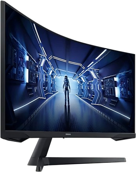 Монитор Samsung 34" Odyssey G5 C34G55TWWI черный VA LED 1ms 21:9 HDMI матовая 250cd 178гр/178гр 3440x1440 165Hz DP UW 5.6кг Монитор Samsung 34" Odyssey G5 C34G55TWWI черный VA LED 1ms 21:9 HDMI матовая 250cd 178гр/178гр 3440x1440 165Hz DP UW 5.6кг