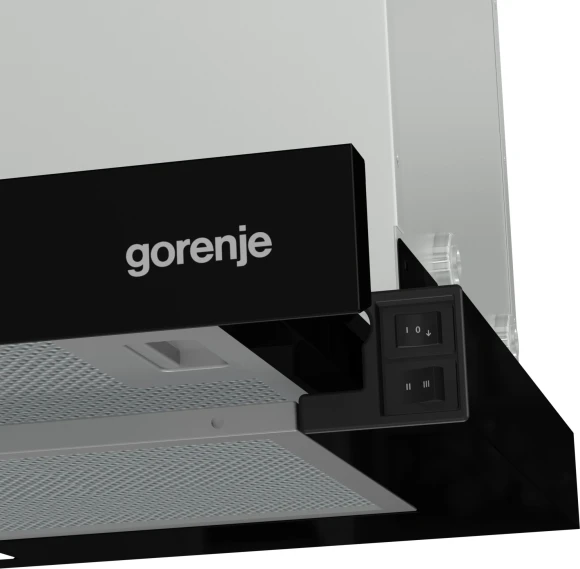 Вытяжка встраиваемая Gorenje TH60E7XB нержавеющая сталь управление: кнопочное (1 мотор) Вытяжка встраиваемая Gorenje TH60E7XB нержавеющая сталь управление: кнопочное (1 мотор)