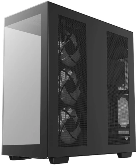 Корпус Deepcool CH780 черный без БП ATX 9x120mm 9x140mm 4x180mm 4x200mm 4xUSB3.0 audio bott PSU