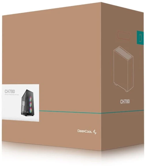 Корпус Deepcool CH780 черный без БП ATX 9x120mm 9x140mm 4x180mm 4x200mm 4xUSB3.0 audio bott PSU