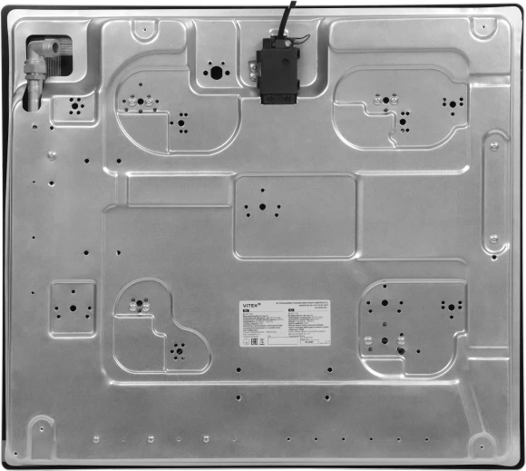 Газовая варочная поверхность Vitek VGH 6420 BG стекло черное