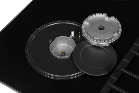 Газовая варочная поверхность Vitek VGH 6420 BG стекло черное