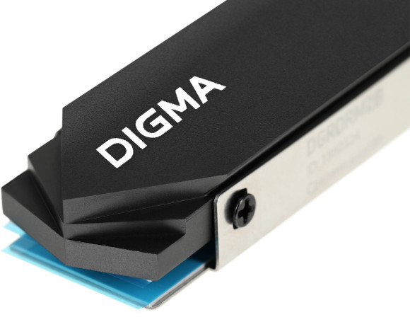 Радиатор для SSD Digma DGRDRM2B черный металл Ret Радиатор для SSD Digma DGRDRM2B черный металл Ret
