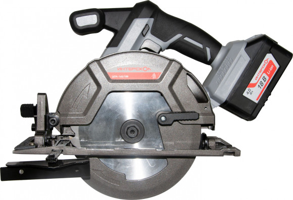 Циркулярная пила (дисковая) Интерскол ДПА-165/18В (ручная) D диска.:165мм (577.4.1.70)