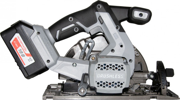 Циркулярная пила (дисковая) Интерскол ДПА-165/18В (ручная) D диска.:165мм (577.4.1.70)