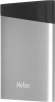 Накопитель SSD Netac USB-C 120GB NT01Z6S-120G-32SL Z6S 2.5" серебристый
