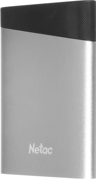 Накопитель SSD Netac USB-C 120GB NT01Z6S-120G-32SL Z6S 2.5" серебристый