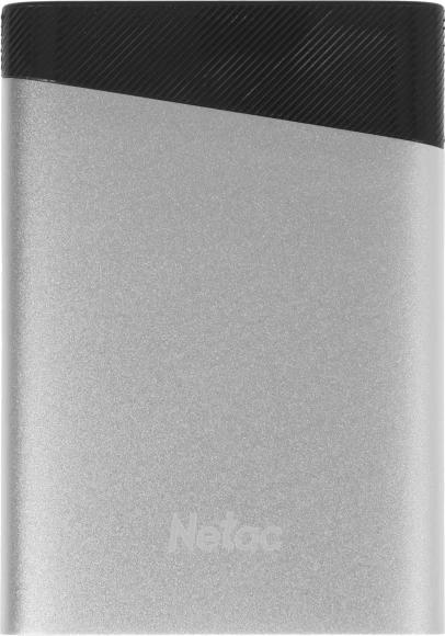 Накопитель SSD Netac USB-C 120GB NT01Z6S-120G-32SL Z6S 2.5" серебристый