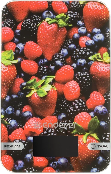 Весы кухонные электронные Endever Skyline KS-528 макс.вес:5кг рисунок/ягоды