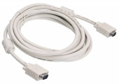 Кабель Buro CAB016S-5M VGA (m) VGA (m) 5м феррит.кольца серый Кабель Buro CAB016S-5M VGA (m) VGA (m) 5м феррит.кольца серый