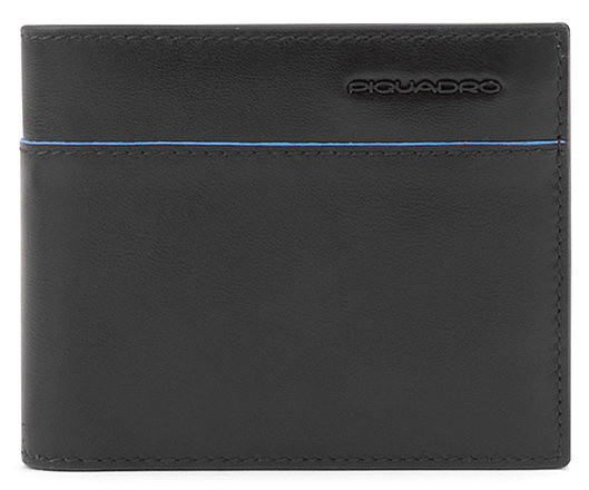 Кошелек мужской Piquadro Blue Square Revamp PU4188B2VR/N черный натур.кожа