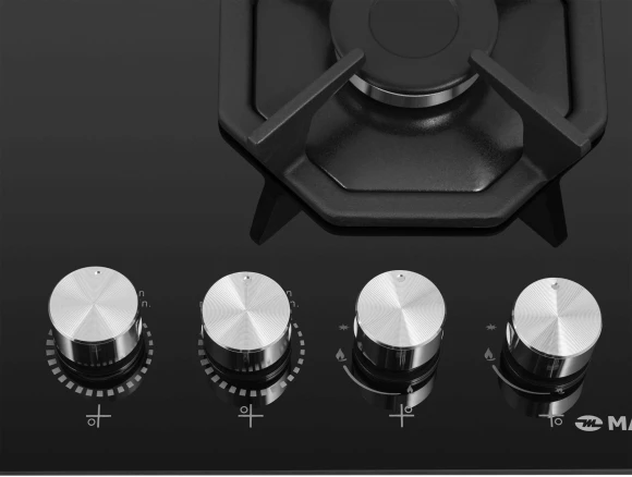 Газовая варочная поверхность Maunfeld EEHG.642VC.2CB/KG черный