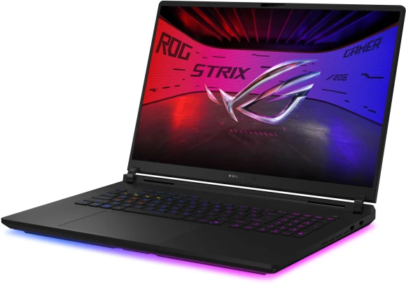 Ноутбук Asus ROG Strix Scar 18 G835LX-SA126W Core Ultra 9 275HX 64Gb SSD2Tb NVIDIA GeForce RTX 5090 24Gb 18" IPS WQXGA (2560x1600) Windows 11 Home black WiFi BT Cam (90NR0LF1-M005S0)
