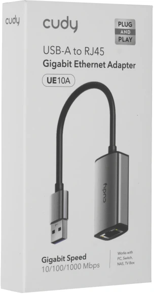 Сетевой адаптер Gigabit Ethernet Cudy UE10A USB 3.0