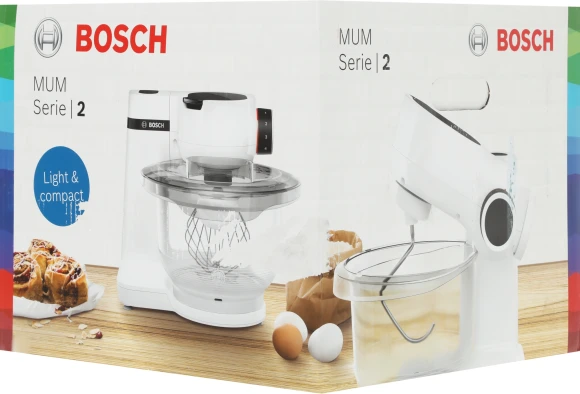 Кухонная машина Bosch MUMS2TW01 планетар.вращ. 700Вт белый